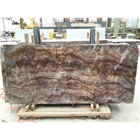 red color marble slabs - louis red