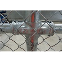 ASTM A392 standard galvanized chain link fencing china with 3.76mm wire, 610g zinc mass