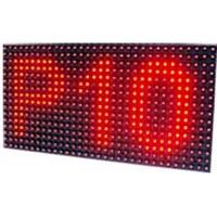 P10 red semioutdoor LED Display panel Module advertising sign