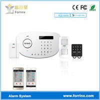 PSTN GSM Alarm System with LCD Screen