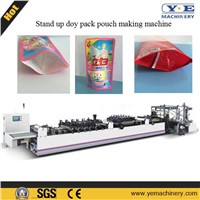 Single-Web Stand up Pouch with Zipper (2 lines) Bag Making Machine (ZD-600ZL)