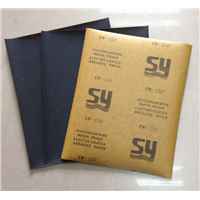 high quality electro coated silicon carbide waterproof abrasive paper made in china