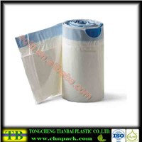 ldpe drawstring commode liners