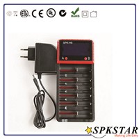 2016 new product LCD display li-ion ,18650 rechargeable battery charger