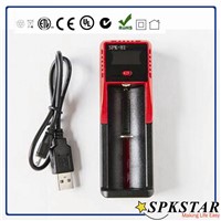 Multifunctional LCD Li-ion 26650 18650 16340 rechargeable battery charger