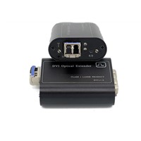 uncompression DVI extender to fiber over digital 4K DVI Tx and Rx