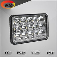 High quality 7x5 5 inch square 12v 45w led headlight high low beam led driving light