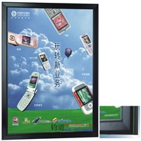 LED Multipurpose Business Publicity Poster Frame with Black Edge