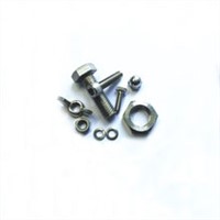 stainless steel grade 5 hex bolts with nylock nuts