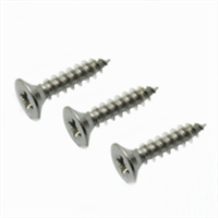 304 316 A2-70 Stainless Steel Pozi Countersunk Head Chipboard Screws