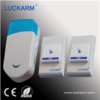 New Design Best Loud Intelligent Remote Wireless Doorbell with Two Push Button