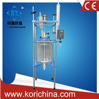150L Double Layer jacketed glass reactor with ex-proof motor