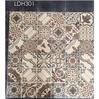 300x300mm full glazed flower designs ceramic floor tile wall tile