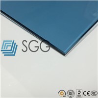 4mm 5mm 5.5mm 6mm 8mm 10mm 12mm Ford/Light Blue Tinted Float Glass
