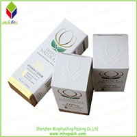 Logo Hot Stamping Printing Cosmetic Cardboard Box