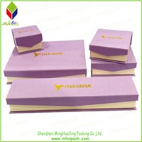 Luxury Hot Stamping Set Jewelry Packaging Box
