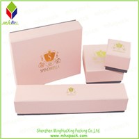 Light Color Printing Set Jewelry Paper Box
