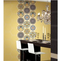 Wall And Floor Ceramic Hexagon Tile For Kitchen Decoration