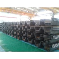 sheet pile M profile cold formed 900x400