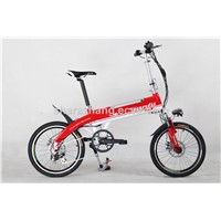 20 inch 7 speed electric bike for adults 36V bike with battery