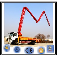 33m best price high quality concrete boom pump truck for sale