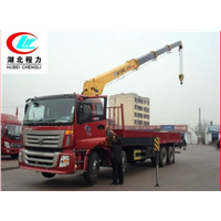 AUMAN  6*4 10 ton truck mounted crane
