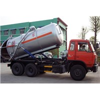 Dongfeng 4*2 4cbm  sewage suction truck/sewage truck