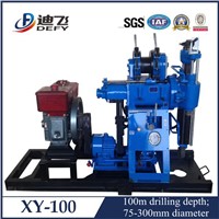 Portable geological exploration drilling rig for spt and water wells model XY-100