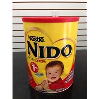 Red and White Cap Nestle Nido Milk Powder