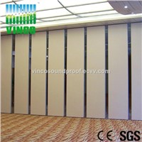modern office sliding partition screen wall panels with track