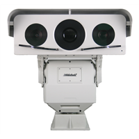 5000M detect range thermal image three spectrums laser night vision PTZ camera