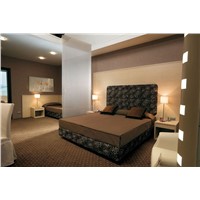 Melamine partical board holiday inn hotel bedroom hotel furniture for economical commercial hotel