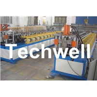 Steel stud and track roll forming machine,