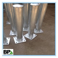 powder coating traffic Protection steel bollard