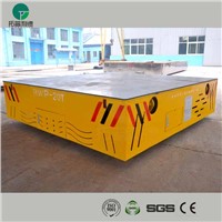 Electric Trackless transfer car for mold handling from one bay to another