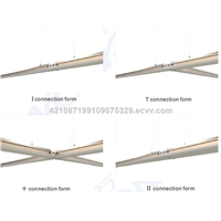 Joint free and bluetooth control  led linear light with DLC listed