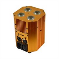 4X4W 4IN1 Battery Powered & IR Remote LED Stage Light