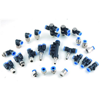 Plastic Pneumatic Push Fitting Air Hose Fitting PX/PWT/PY
