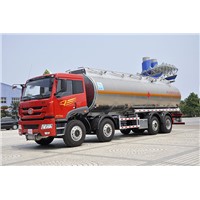 FAW aluminum alloy fuel tanker truck for sale