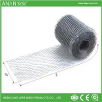 Galanized Coil Mesh with Diamond Hole