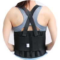 Double Posture Fitness Lower Lumbar Back Brace Protection Workers Belts Safety