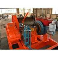 10t diesel engine power winch for constructing industry