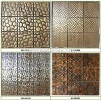 98X98MM Antique copper tiles