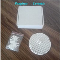 D80mm Round Dental Honeycomb Firing Tray (ceramic pins)