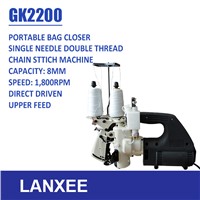 Lanxee GK2200 High Speed Single Needle Double Thread Portable Bag Closer