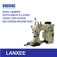 Lanxee 80800C Single Needle Double Thread Chain Stitch Bag Sewing Machine