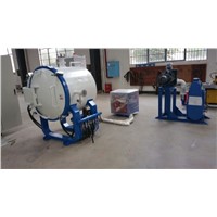 New condition and service providing after sales vacuum induction horizontal carbonization