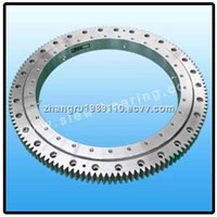 single row four point contact ball slewing bearing