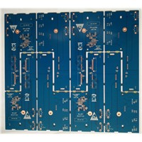 Double side Printed Circuits Board (PCB) with 3.5mil S/M Bridge for Security