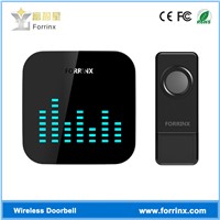 Forrinx B18 LED Dance IP55 Waterproof AC Plug in Wireless Door Chime
